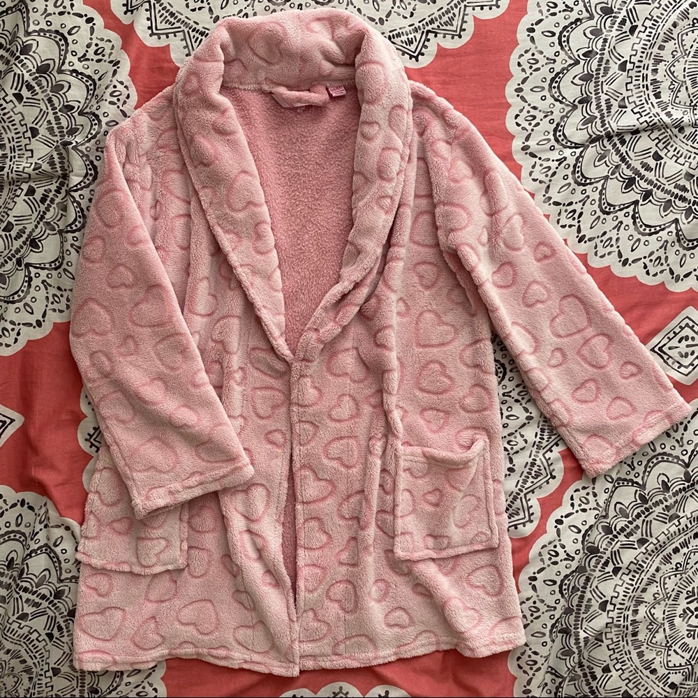 Pink Heart Robe
